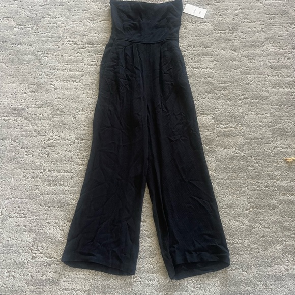 RVCA Pants - Elegant Black Strapless Jumpsuit RVCA size small NWT
